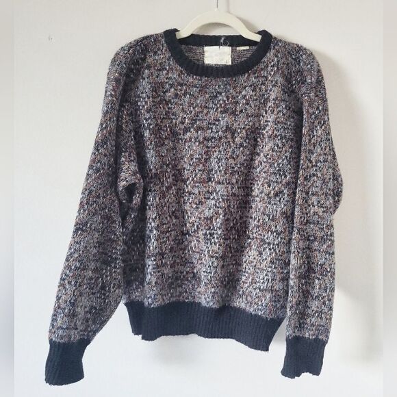 Vintage Knit Patterned Sweater - Picture 1 of 4